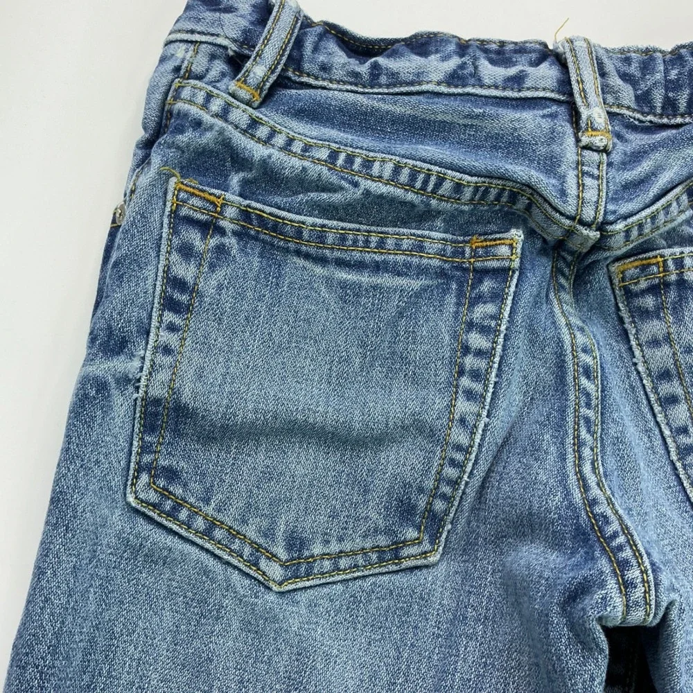 Gap Blue Jeans Kids 10 Regular 1969 Original Straight Leg Adjustable Waist